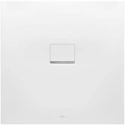 Villeroy & Boch Squaro Infinity kunststof douchebak quaryl vierkant 90x90x4cm mat wit UDQ9090SQI1V-RW