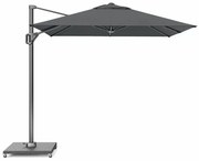 Zweefparasol  270 cm x 270 cm faded black Grijs-antraciet Platinum Voyager T¹