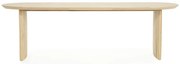 Eleonora Dex Eiken Eettafel Ovaal Naturel 250x100 Cm - 250 X 110cm.