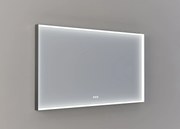 Thebalux M20 spiegel 140x80cm met verlichting en verwarming ijzer verouderd