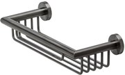 Geesa Nemox doucherek 35x13,1x8,1cm brushed black metal