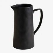 1,8 L Kruik Van Belvere Steengoed Zwart - Sklum