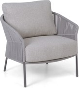 4 Seasons Outdoor Seasons Florence Living Chair CARAMEL Aluminium/rope Taupe