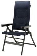 Travellife Campingstoel inklapbaar luxe Monaco Comfort blauw