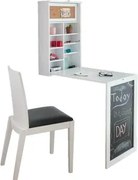 Bureau Wit Innovagoods Bureau Mural Woldy Pliable Blanc