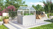 Vitavia kweekbak met polycarbonaat - Gamma - 1,05m² - Aluminium