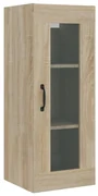 vidaXL Hangkast 34,5x34x90 cm sonoma eikenkleurig
