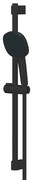GROHE Tempesta Cube 110 Glijstangset - 60cm - vierkante handdouche - 2 straalsoorten - gladde doucheslang - mat zwart 267482433