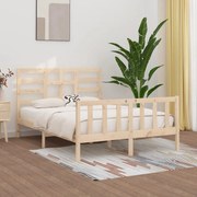 vidaXL Bedframe massief hout 150x200 cm 5FT King Size