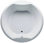 Riho Colorado rond inbouwbad 4-persoons 180cm glans wit acryl