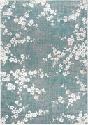 Wasbaar jacquard in- & outdoor vloerkleed Sakura