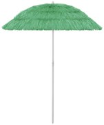 vidaXL Strandparasol Hawaï 180 cm groen