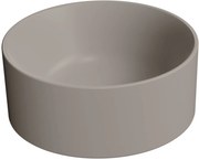 Ben Stelvio ronde waskom Ø32x12cm keramiek beton grijs