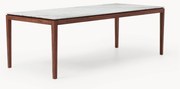Eettafel Jackson in marmerlook, verschillende formaten