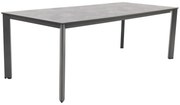 Kettler Edge tuintafel 220 x 95 cm. - HPL antraciet