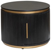 Tower Living Ronde Salontafel Met Opbergruimte 60 Cm Rivello - 60 X 60cm.