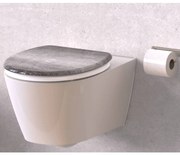 SCHÜTTE Toiletbril met soft-close INDUSTRIAL GREY