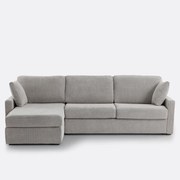 Gestructureerde hoekslaapbank Comfort BULTEX®, Timor