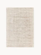 Handgeweven viscose vloerkleed Jane