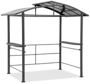 Ponta 2,4 x 1,5m metalen barbecue prieel Tuinpunt