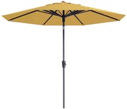 Madison Paros 2 luxe stokparasol - 300 cm. - geel