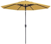 Madison Paros 2 luxe stokparasol - 300 cm. - geel