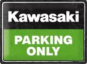 Metalen bord Kawasaki Parking Only