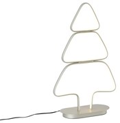 Kerst tafellamp staal kerstboom incl. LED - Arbre
