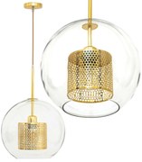 Hanglamp goud loft APP556-1CP 30cm