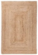 Jute Vloerkleed Naturel Tempo 240 X 160 Cm - Sklum