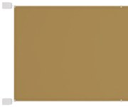 vidaXL Luifel verticaal 60x1000 cm oxford stof beige