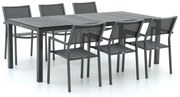 Bellagio Roma/Fidenza 220cm dining tuinset 7-delig stapelbaar