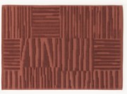 Antislip fluwelen badmat Petra