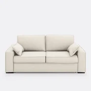 Bank-bed, getextureerde stof, Bultex, Cécilia