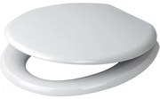 Plieger Start closetzitting softclose thermoplast met kunststof bevestigingsset wit 4345124