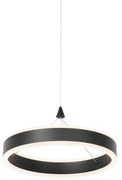 Hanglamp zwart 30 cm incl. LED 3-staps dimbaar - Lyani