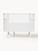 Uitschuifbaar babybed van berkenhout Baby Bed Baby & Jr., 70 x 110/150 cm