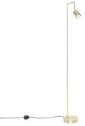 Moderne vloerlamp messing verstelbaar - Java