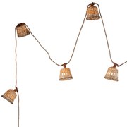 Moderne buiten lichtsnoer 8m incl. LED 10-lichts - AuroraOosters IP44 Buitenverlichting
