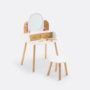 Kaptafel met kruk, Lorette