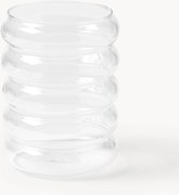 Mondgeblazen highballglazen Bubbly van borosilicaatglas, 4-delig