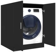 vidaXL Wasmachinekast 71x71,5x91,5 cm zwart