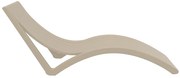 Siesta Exclusive Ligbed - Slim - Taupe - Kunststof - Stapelbaar - Siesta