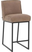 Goossens Excellent Barstoel Tom, Laag, zithoogte 69 cm