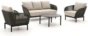 Hartman Arezzo stoel-bank loungeset 4-delig