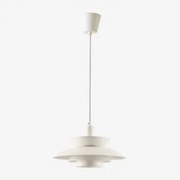 Plafondlamp In Ijzer Alicia Beige – Crème - Sklum
