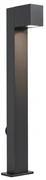 Moderne staande buitenlamp zwart 65cm met stopcontact IP44 - Baleno Modern GU10 IP44 Buitenverlichting