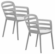 Garden Impressions Mira tuinstoel olijf - 2 stuks