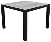 Fresno dining tuintafel 100x100xH74cm antraciet