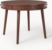Ronde eettafel Calary met opbergruimte, in verschillende formaten
